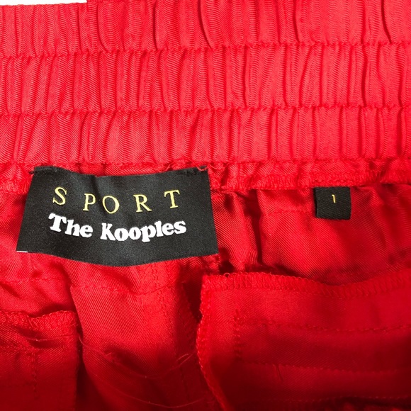 The Kooples Sport Red Track Pant - Picture 6 of 7